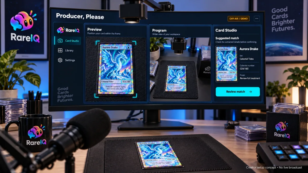 RareIQ supplied product concept: producer, please integration concept