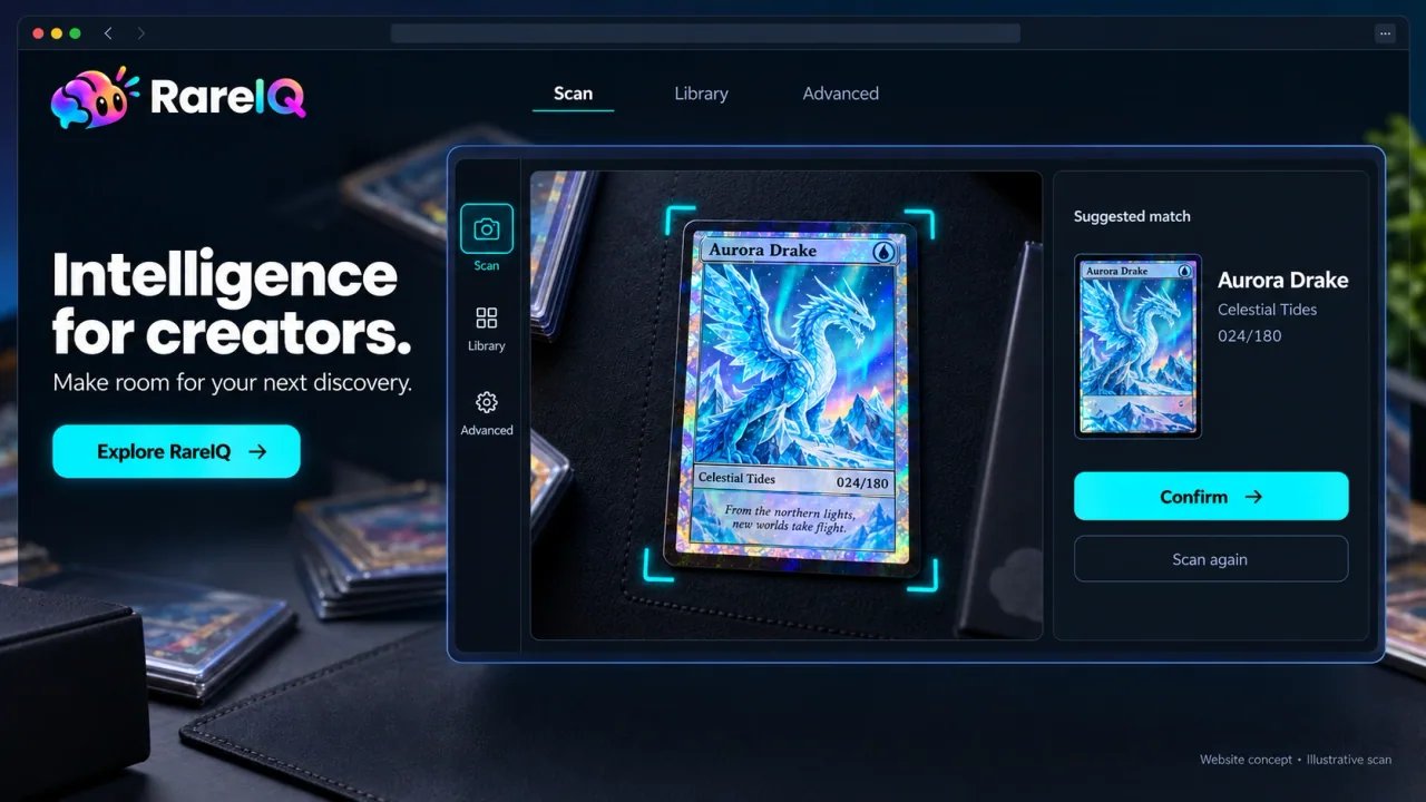 RareIQ supplied product concept: creator intelligence