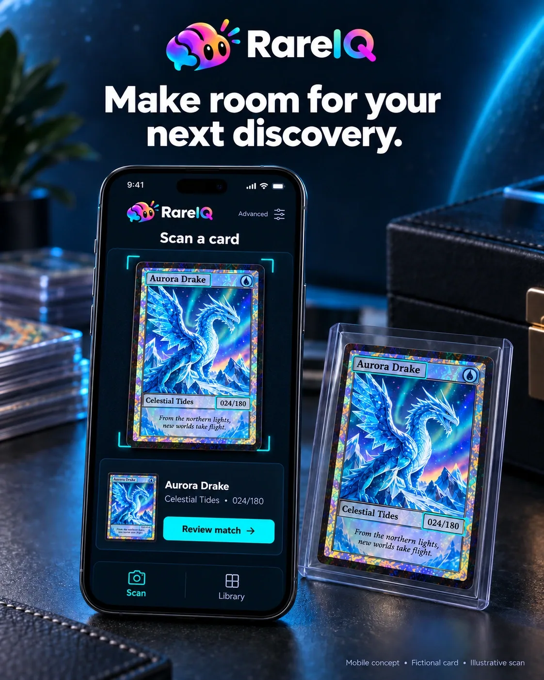 RareIQ supplied product concept: mobile discovery