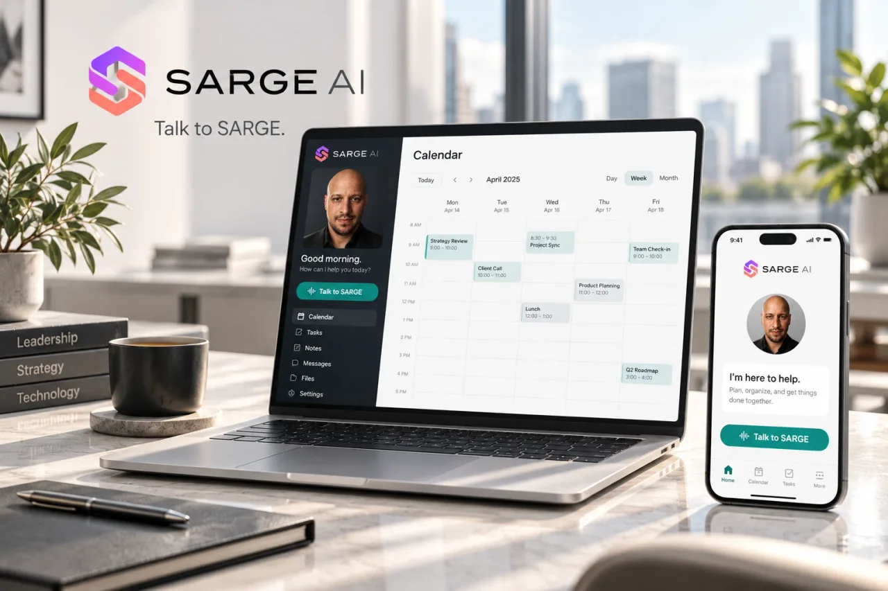 AI-generated SARGE calendar workspace concept